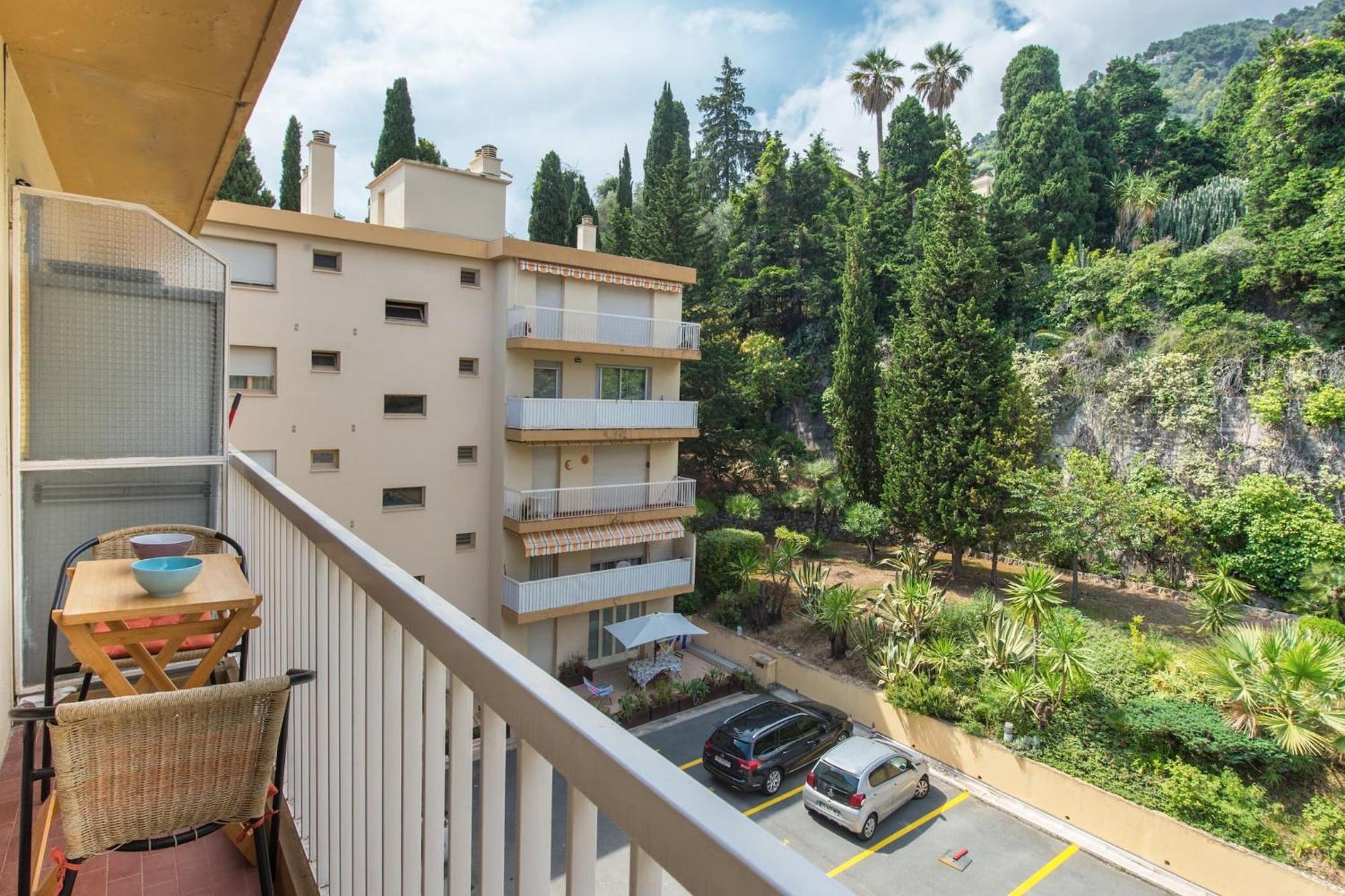 Vina Del Mare, Vue Mer, Terrasse Menton Exterior photo